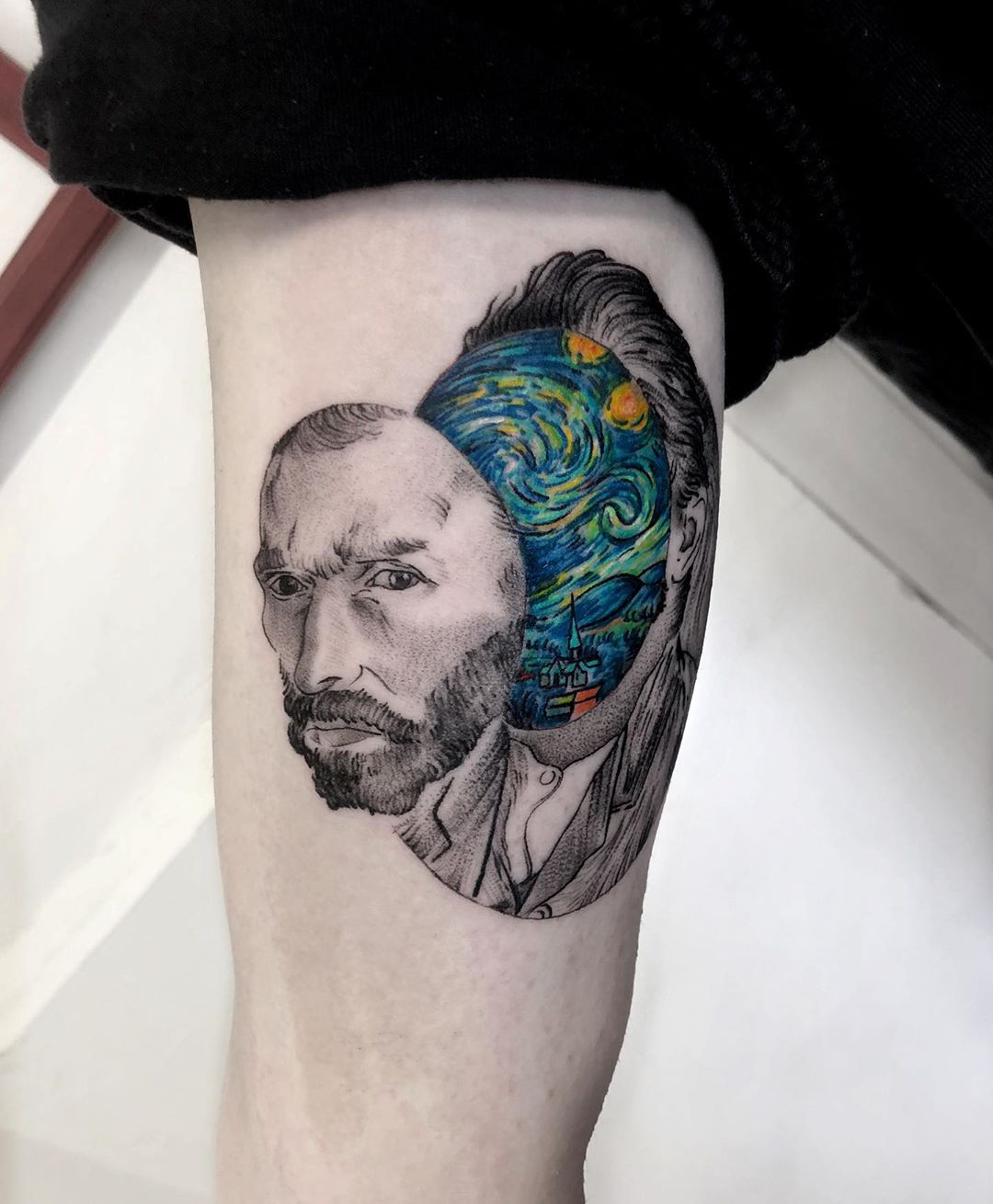 Tattoo Van Gogh Lucacece INSPI