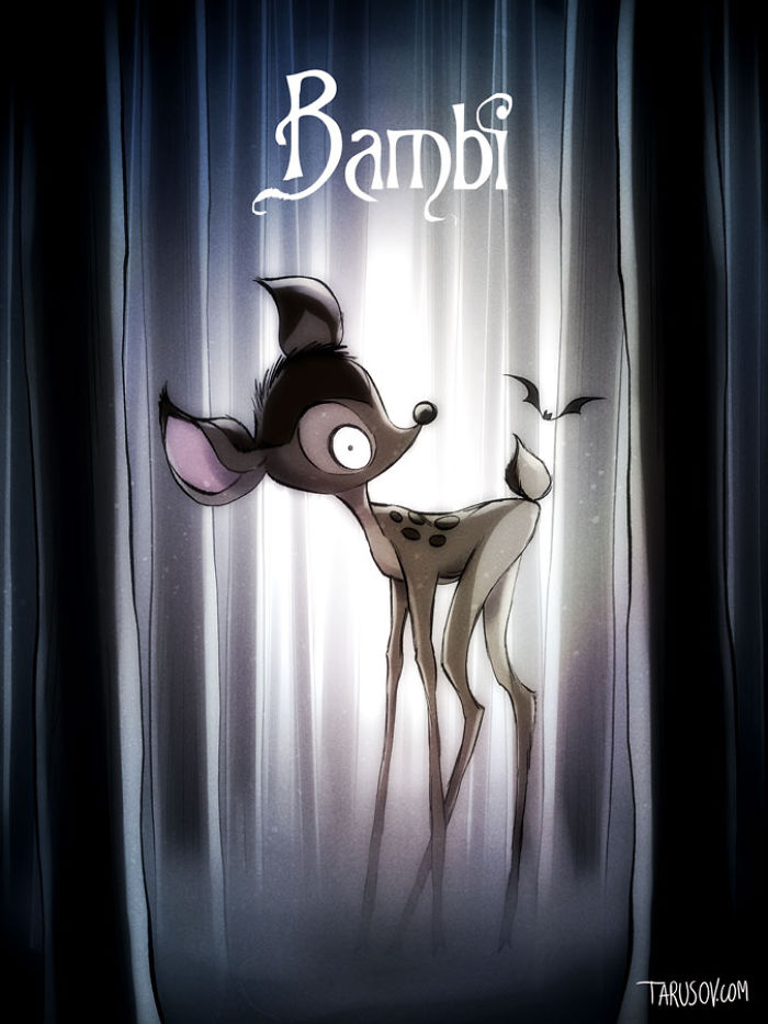 Bambi versão Tim Burton