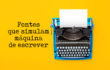 fontes-maquina-escrever-typewriter