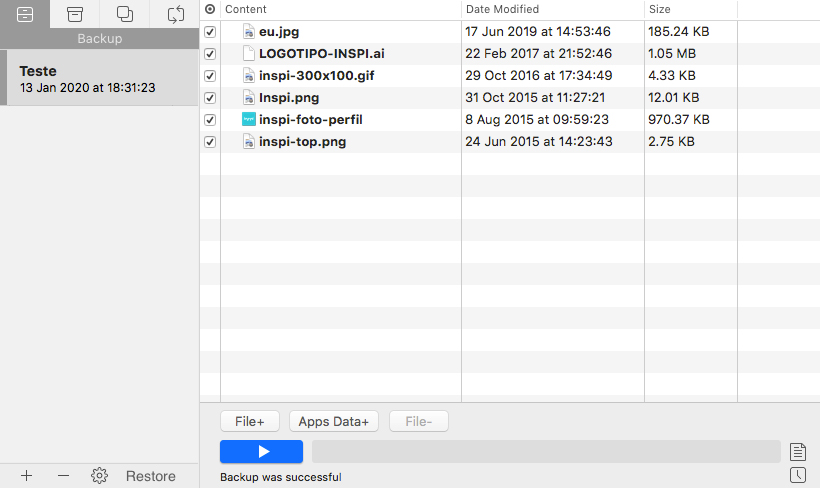 Interface do EaseUS Todo Backup