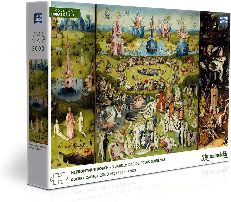 Hieronymus Bosch: O Jardim das Delícias Terrenas - Quebra-cabeça 2000 peças