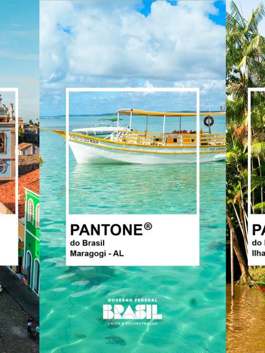 Governo divulga paleta Pantone com cores e paisagens brasileiras