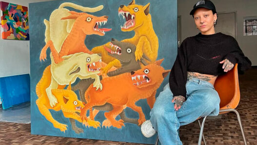 Das tatuagens para os murais conheça a arte de Bruna Pereira