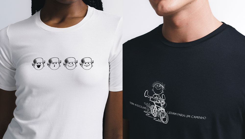 Estampas Insider com ilustrações originais de Ziraldo (Foto: Divulgação)