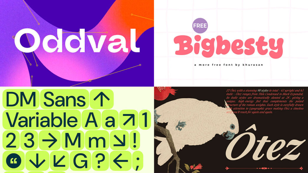 35 fontes diversas para baixar grátis em 2026