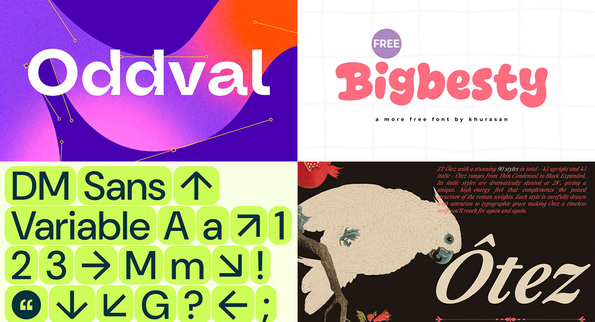 35 fontes diversas para baixar grátis em 2026