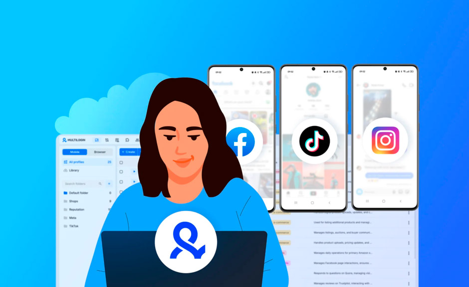 Celular na nuvem Multilogin e seus benefícios para o marketing em redes sociais.