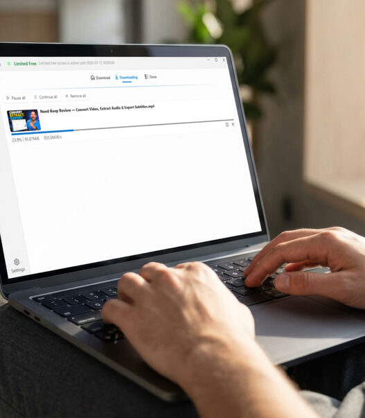 Como converter vídeos com o Need Keep de forma simples e gratuita